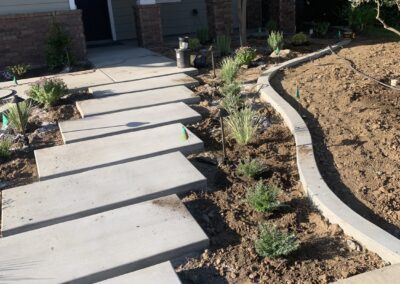 Concrete Steps Installation