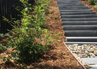 Concrete Steps on Slope Installation