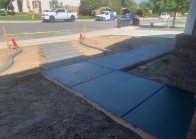 Concrete Walkway Installation