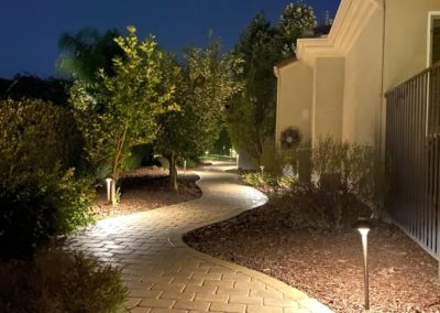Landscape Lighting Installation